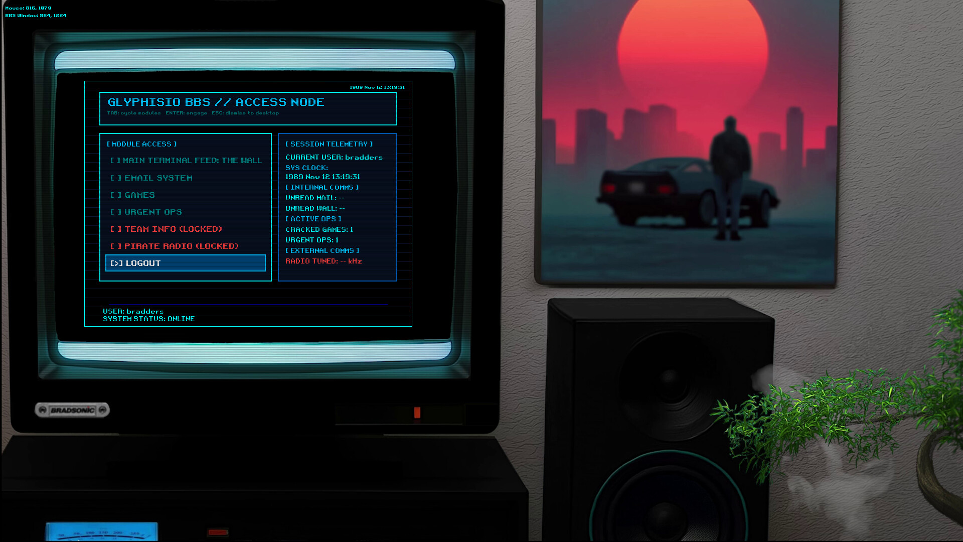 GLYPHIS_IO BBS: The Proxy Tapes 1989 screenshot #8