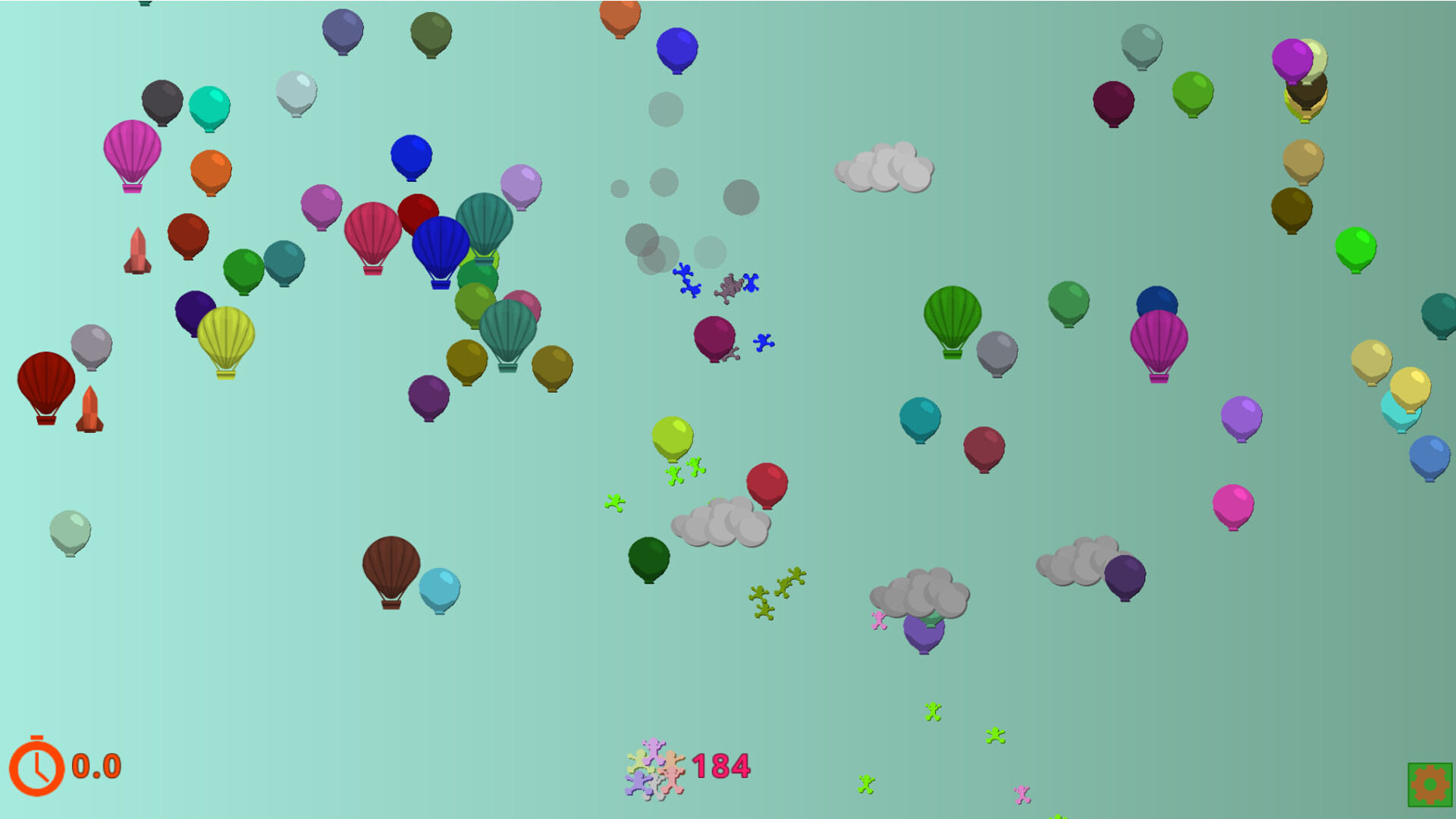 Pop Balloons and Drop People screenshot #2