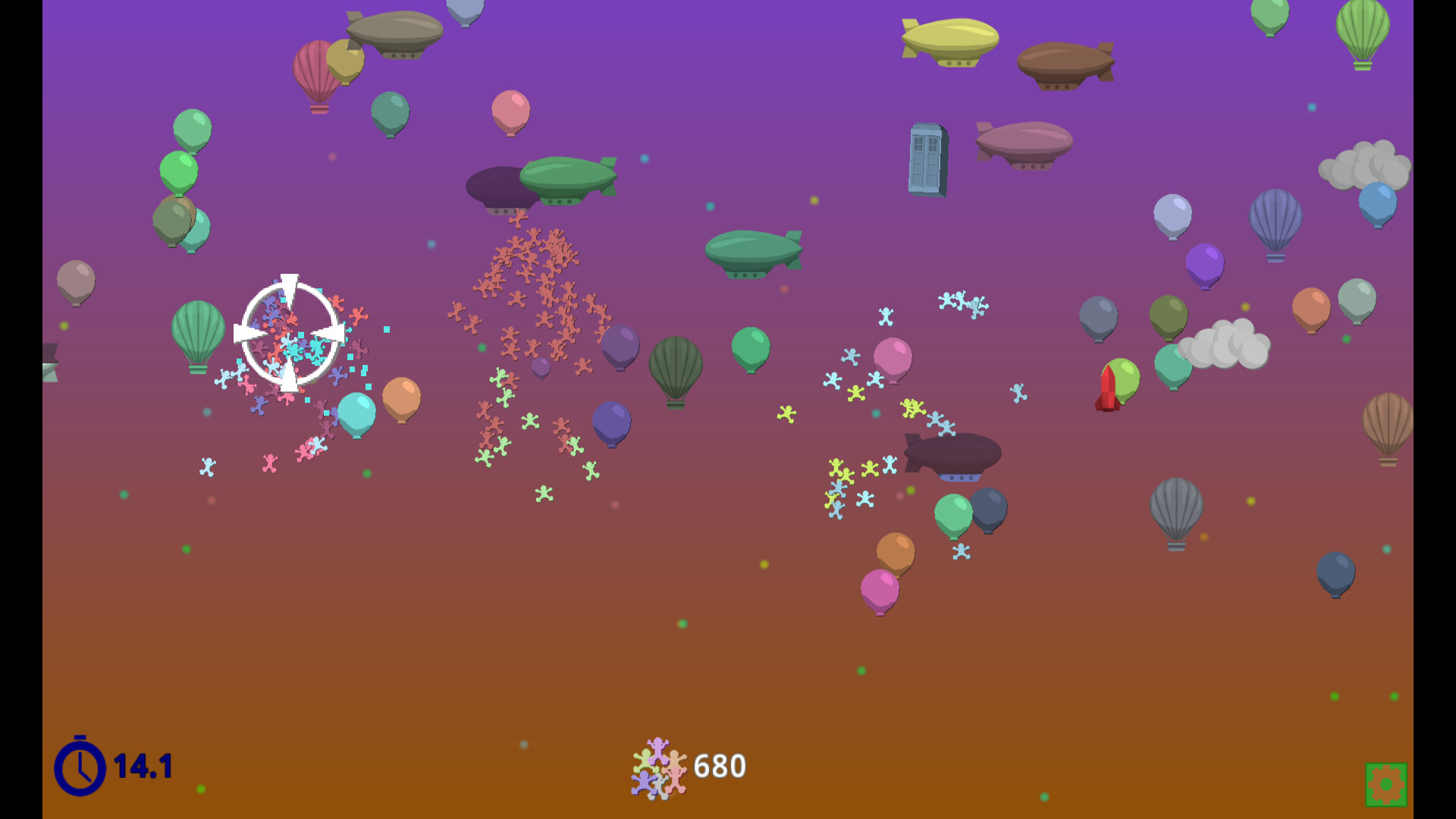 Pop Balloons and Drop People screenshot #2