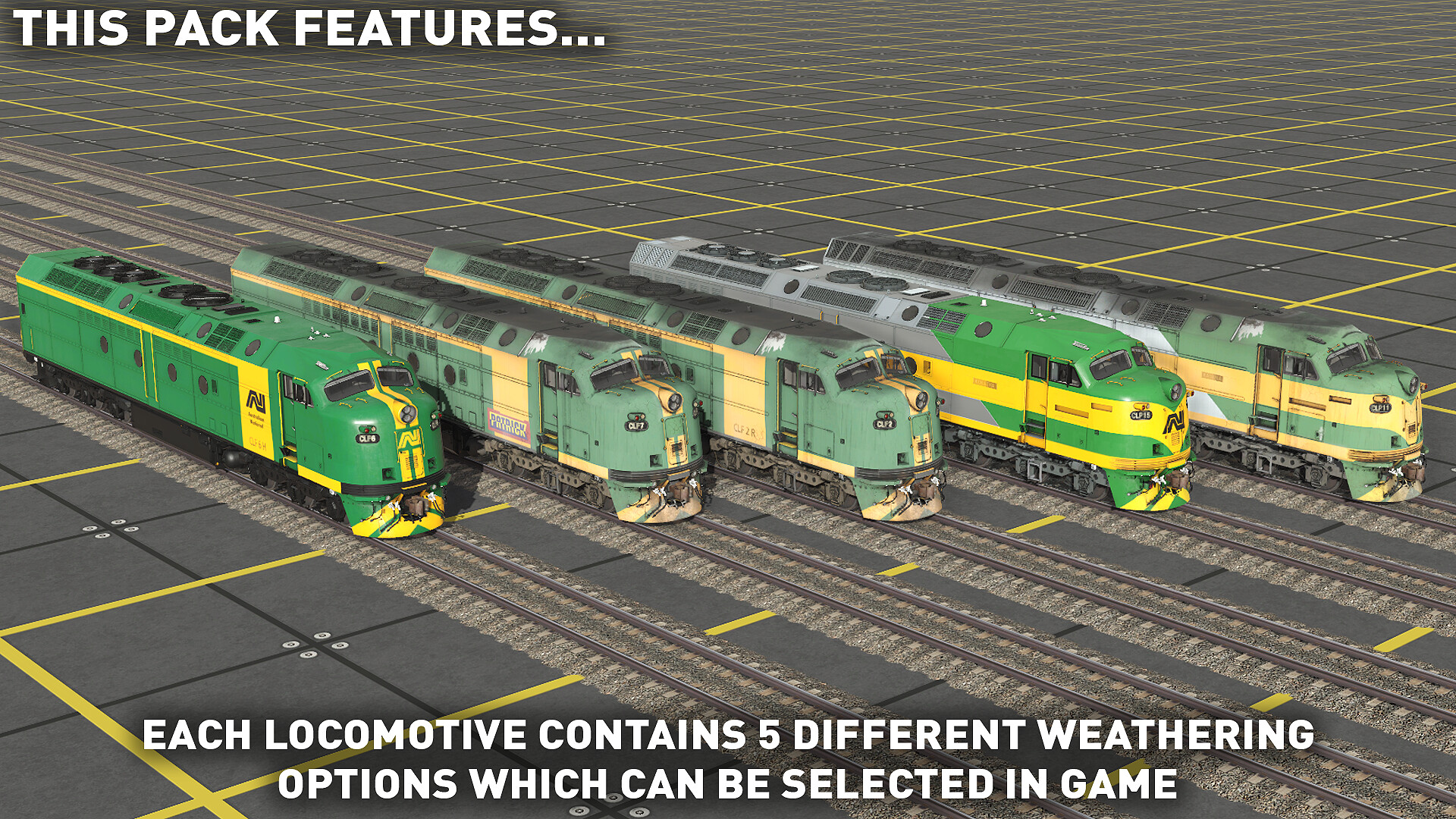 #7. Trainz 2022 DLC - SA CL Class - Australian National CLP/CLF Class (Steam) Podle: N3V Games