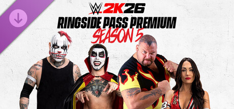 Capa de WWE 2K26 Ringside Pass Premium Temporada 5