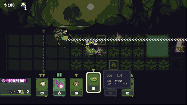 Screenshot 4 of Nightcap Witch - final gameplay screenshot
