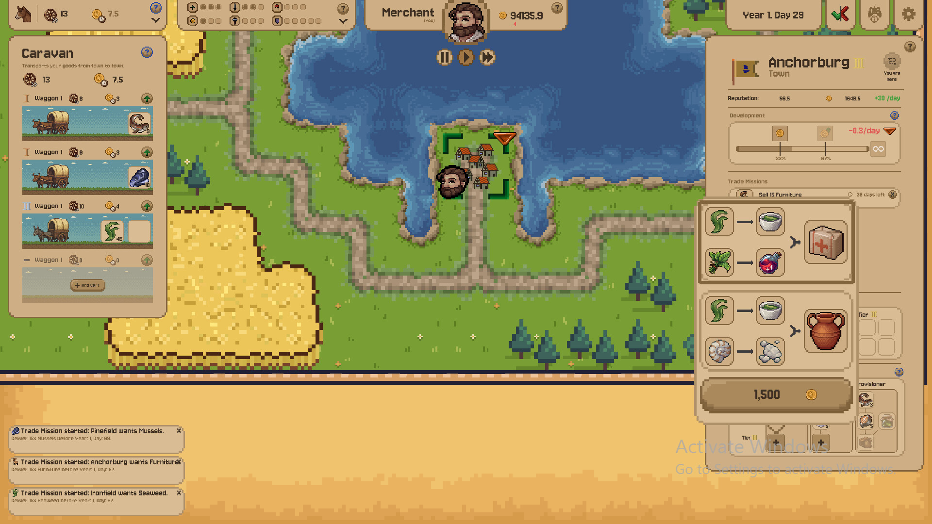 Medieval Merchant screenshot #5