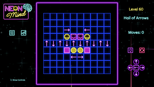 Neon Mind game for Linux 1