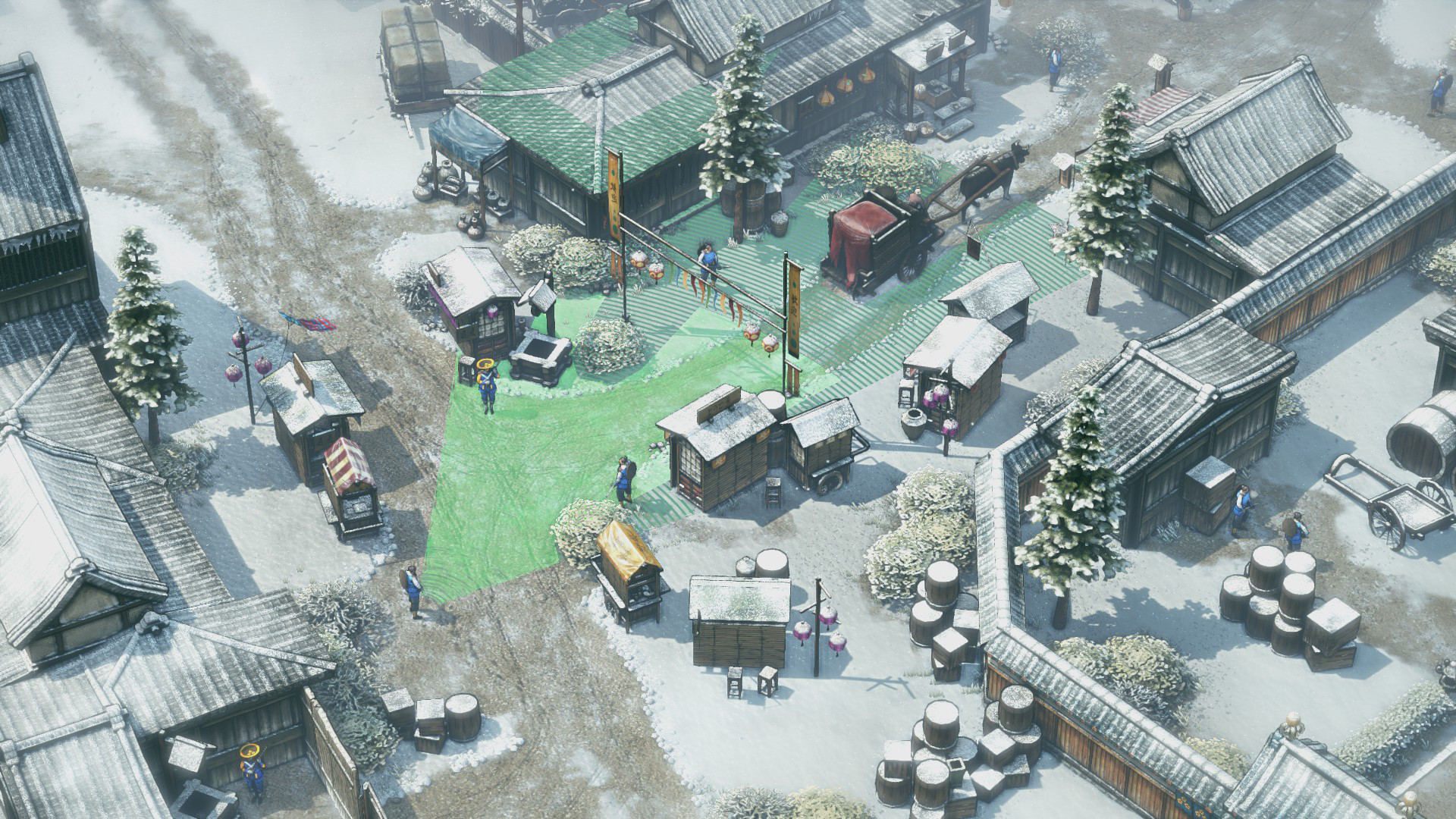 screenshot of Shadow Tactics: Blades of the Shogun 1