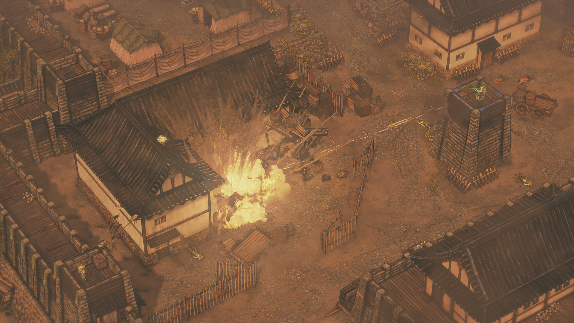 screenshot of Shadow Tactics: Blades of the Shogun 4