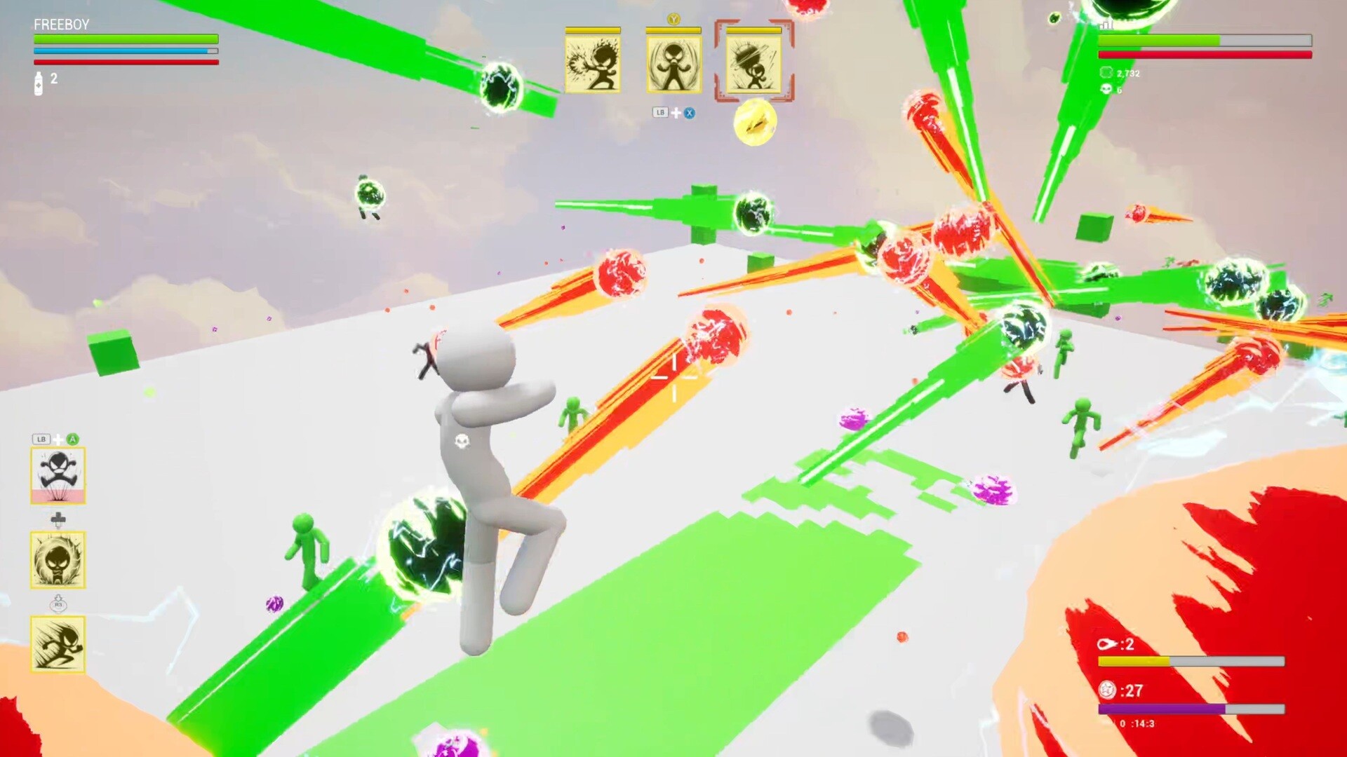 STICKMAN DX : MEGA FIGHTERS screenshot #1