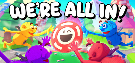 WE'RE ALL IN! header