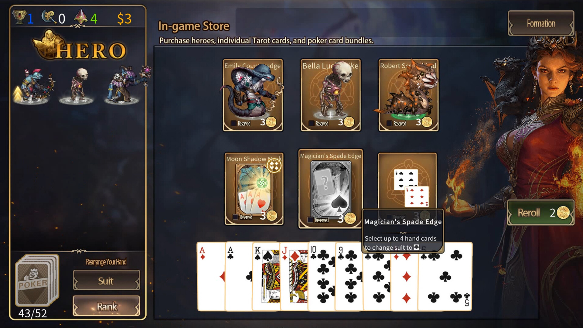 PokerHeroes screenshot #2