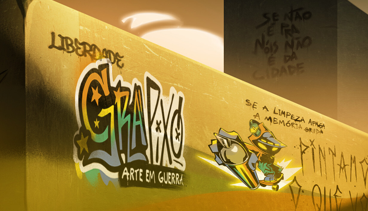Grapixo Arte em Guerra cover art