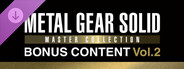 DLC: METAL GEAR SOLID: MASTER COLLECTION Vol.2 BONUS CONTENT