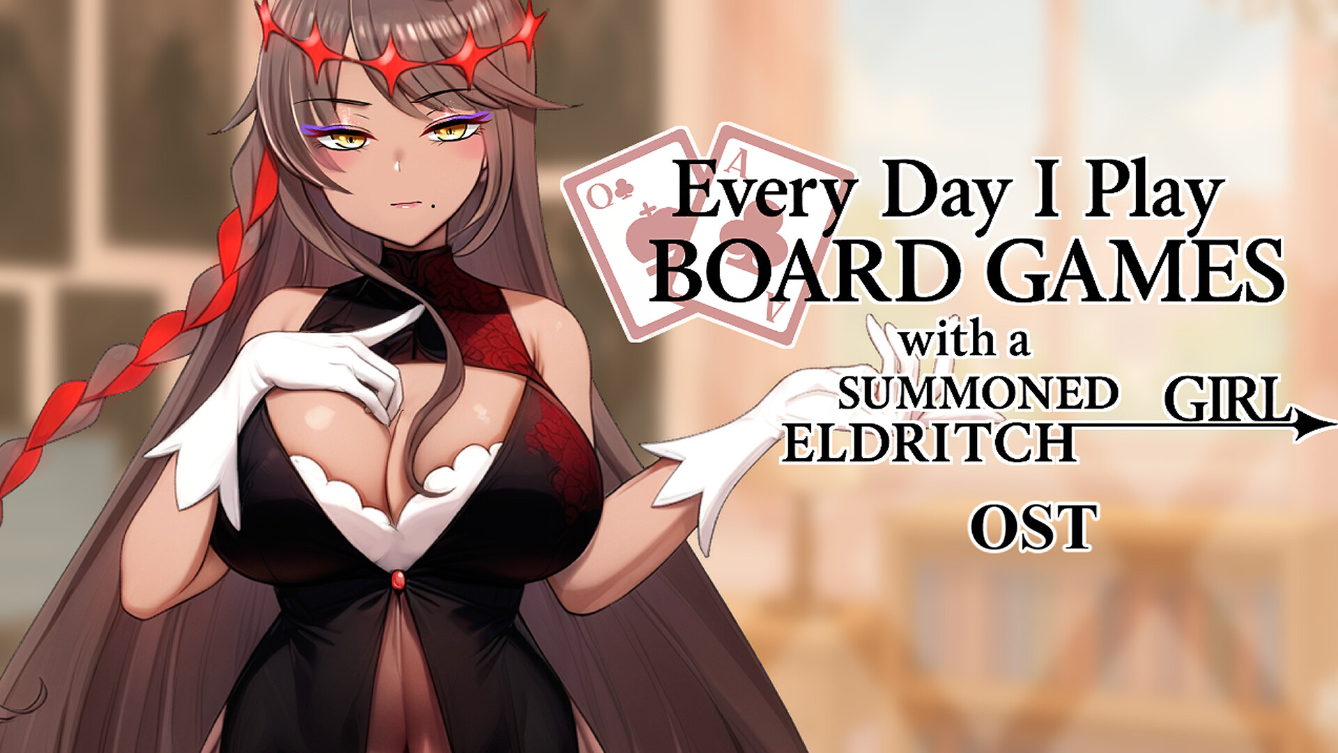  Everyday I play board games with a summoned eldritch girl - OST Featured Screenshot #1