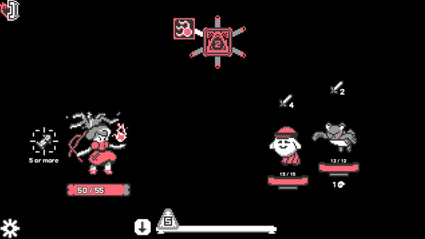 Screenshot of Zaria gameplay showing in-action mechanics