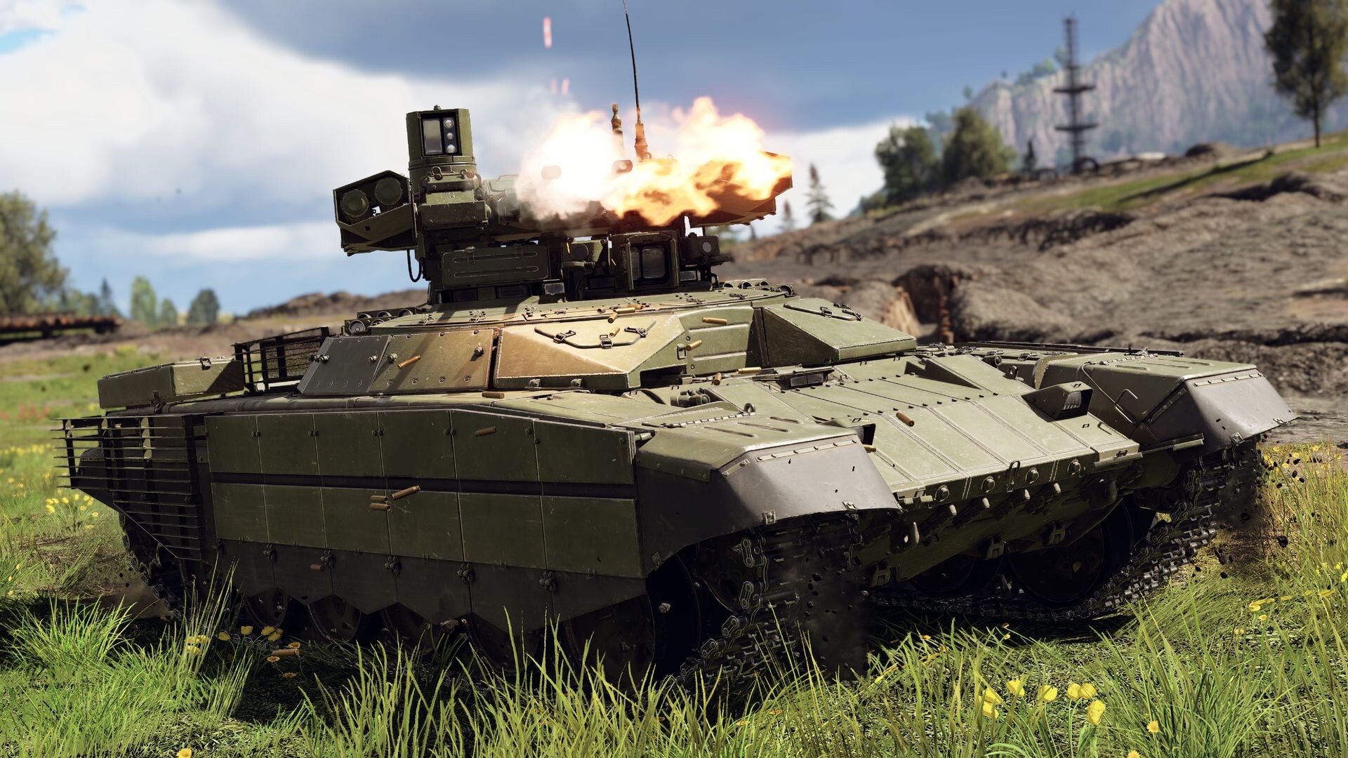 War Thunder - BMPT-72 “Terminator-2” Pack screenshot