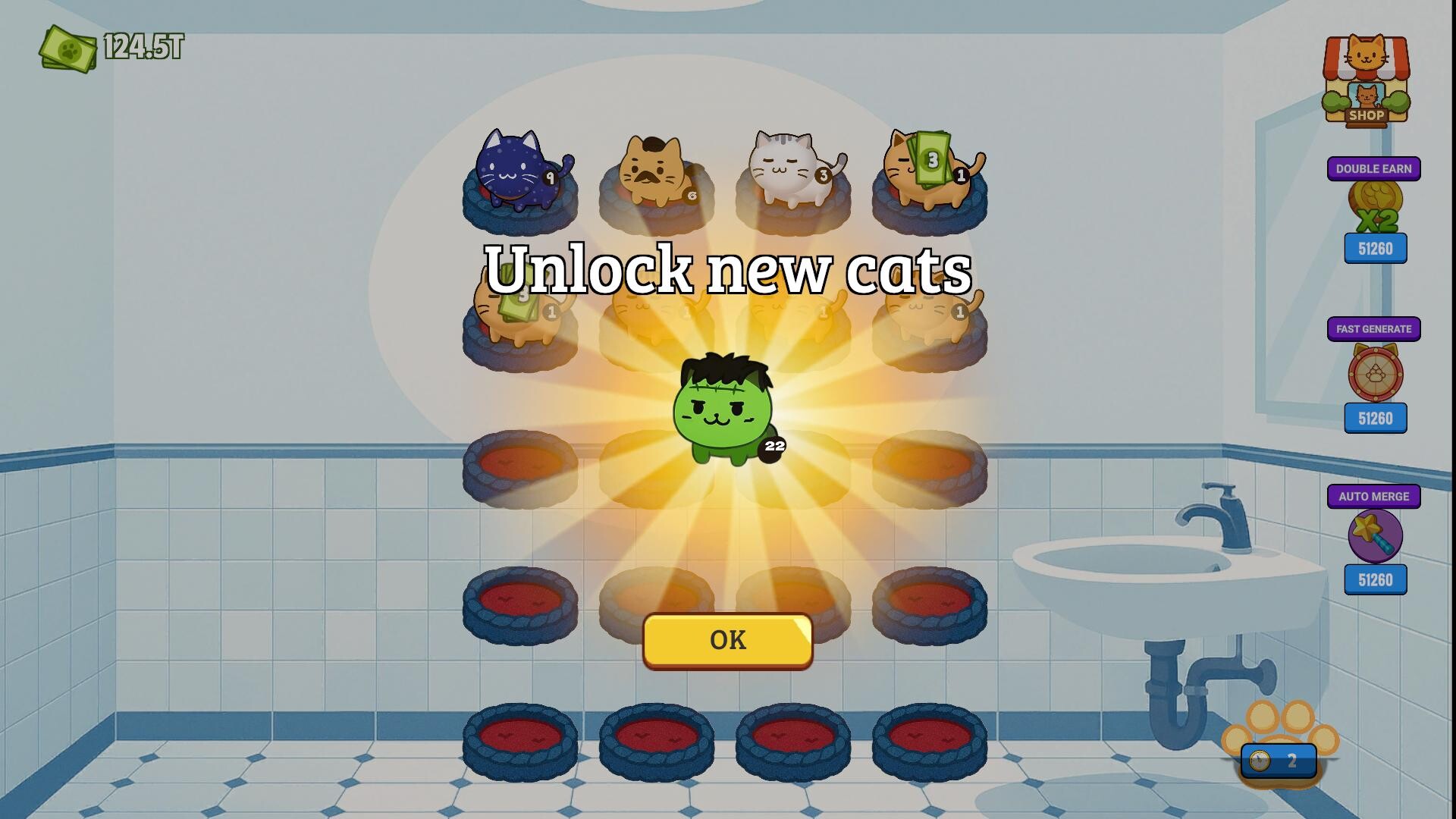 Merge Cats Idle Evolution screenshot #3