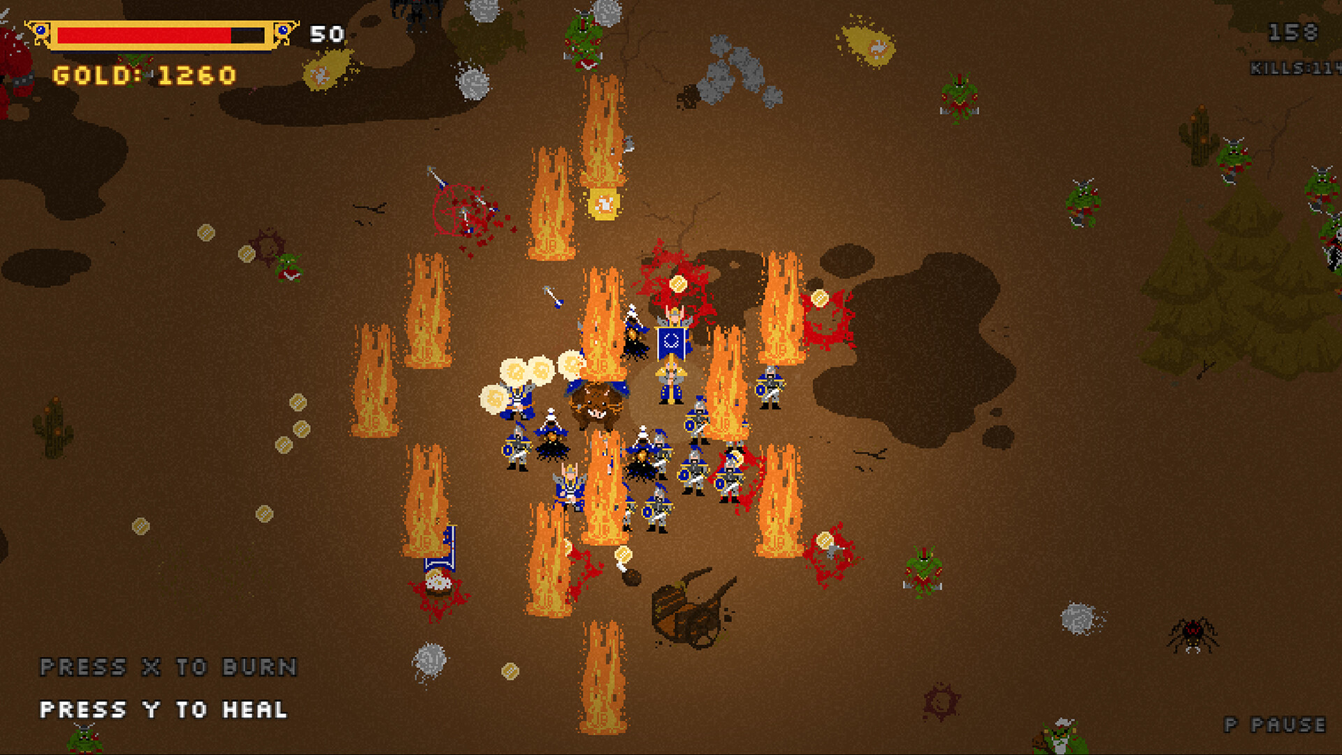PESKY ORCS! screenshot