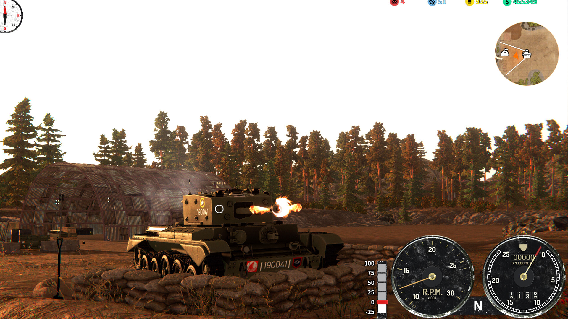 Скриншот Tank Mechanic Simulator - Cromwell Mk.IV DLC — кадр 2