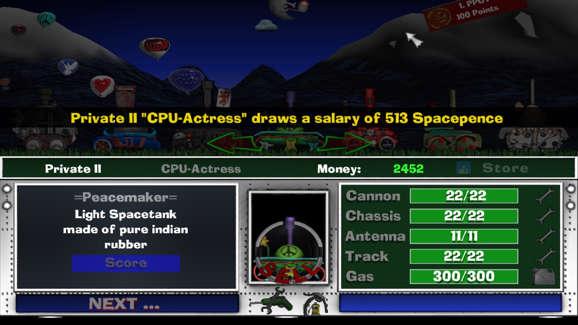 Space Tanks – Screenshot 1