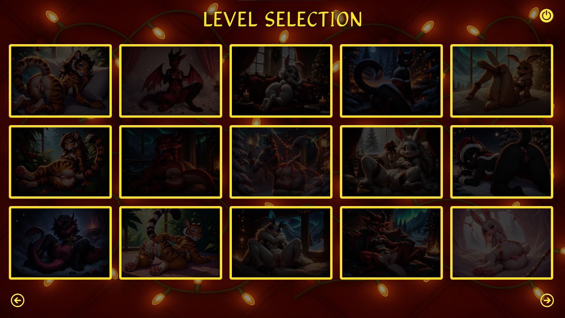 Furry Christmas Temptation – Naughty Jigsaw screenshot #14