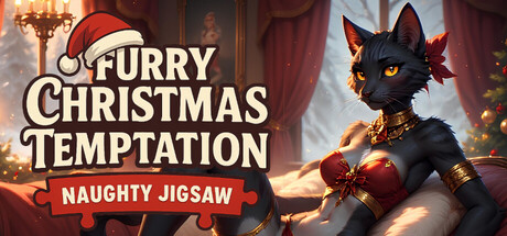 Furry Christmas Temptation – Naughty Jigsaw banner image
