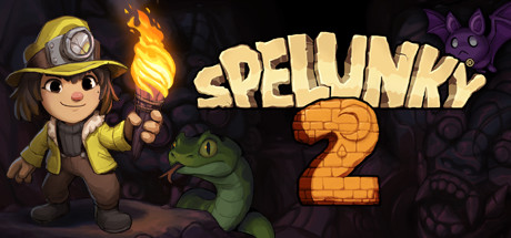 Steam header art for Spelunky 2