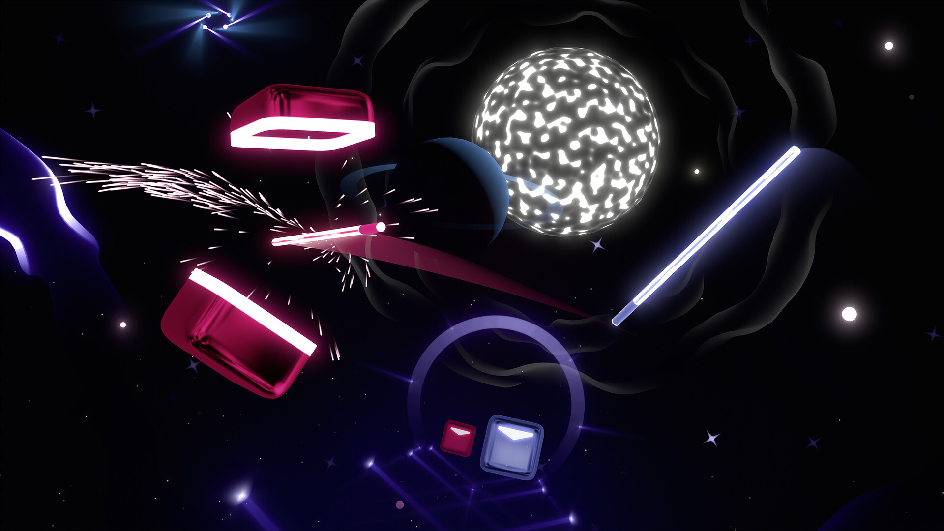 Beat Saber - Coldplay & The Chainsmokers - Something Just Like This Featured Screenshot #1