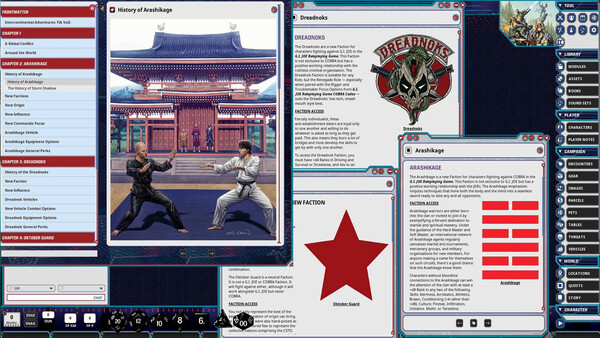 Fantasy Grounds - G.I. JOE Roleplaying Game Intercontinental Adventures: Factions in Action Vol. 2 screenshot 2