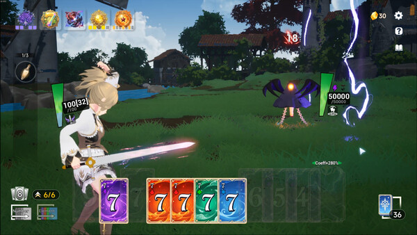 Screenshot 2 of 魔剑王牌 CharmEdge Deck - additional gameplay view