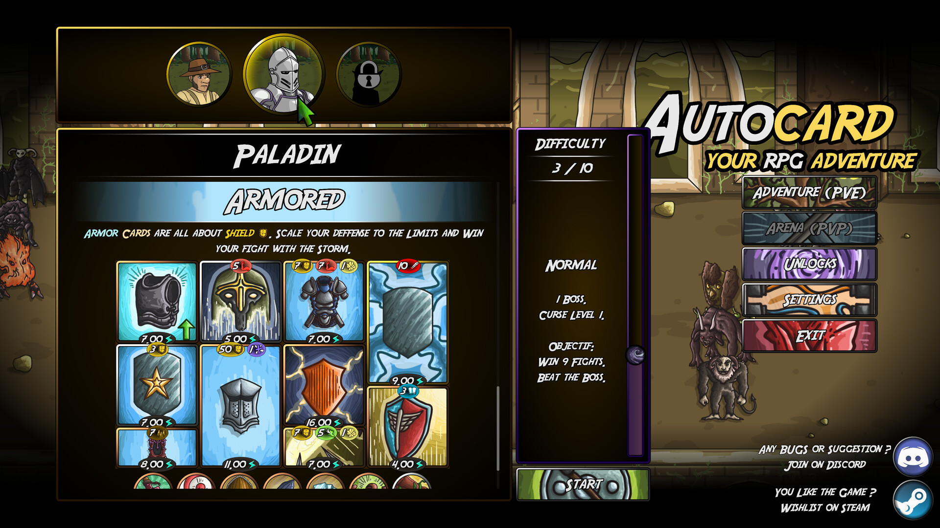 Autocard - Your RPG Adventure screenshot #5
