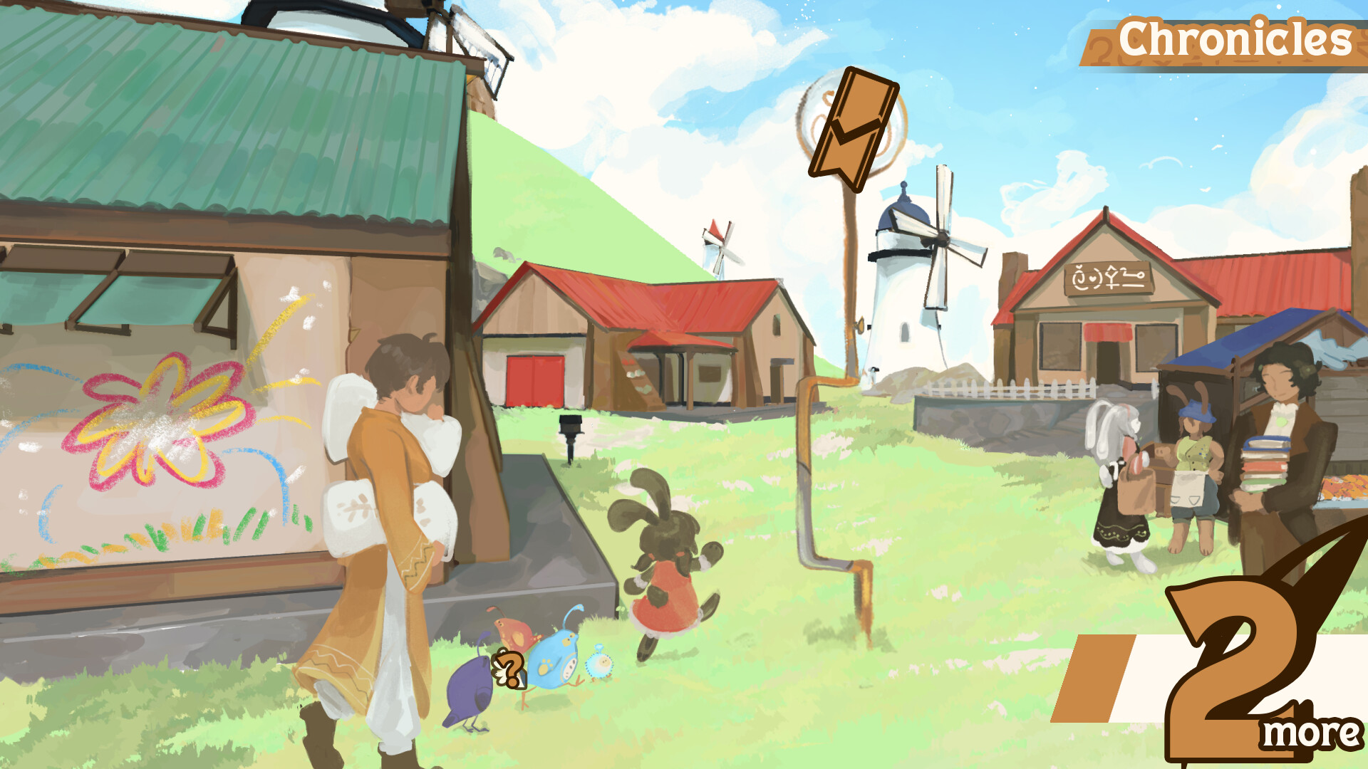 Upwards, Rain! Reflections of the Chronicler Official Artbook Featured Screenshot #1