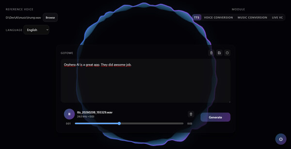 Orphera AI game for Linux 1