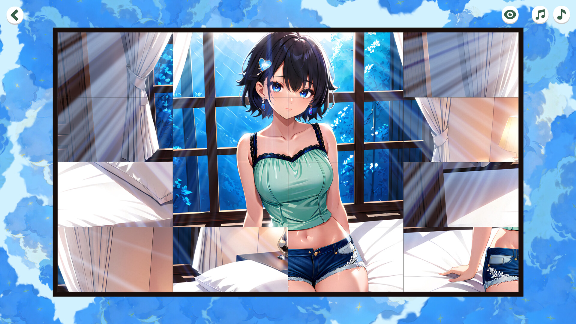 Sexy Girls Posing Puzzle screenshot #10