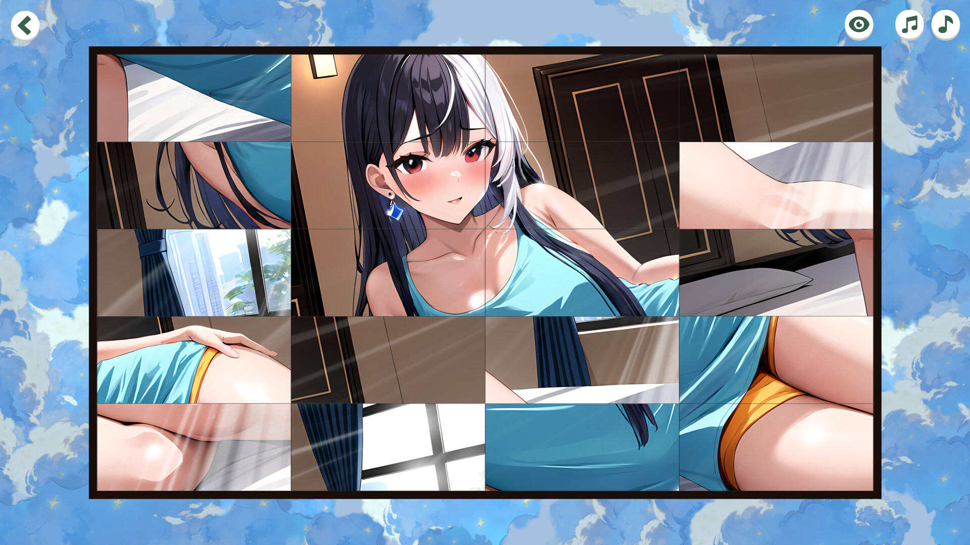 Sexy Girls Posing Puzzle screenshot #13