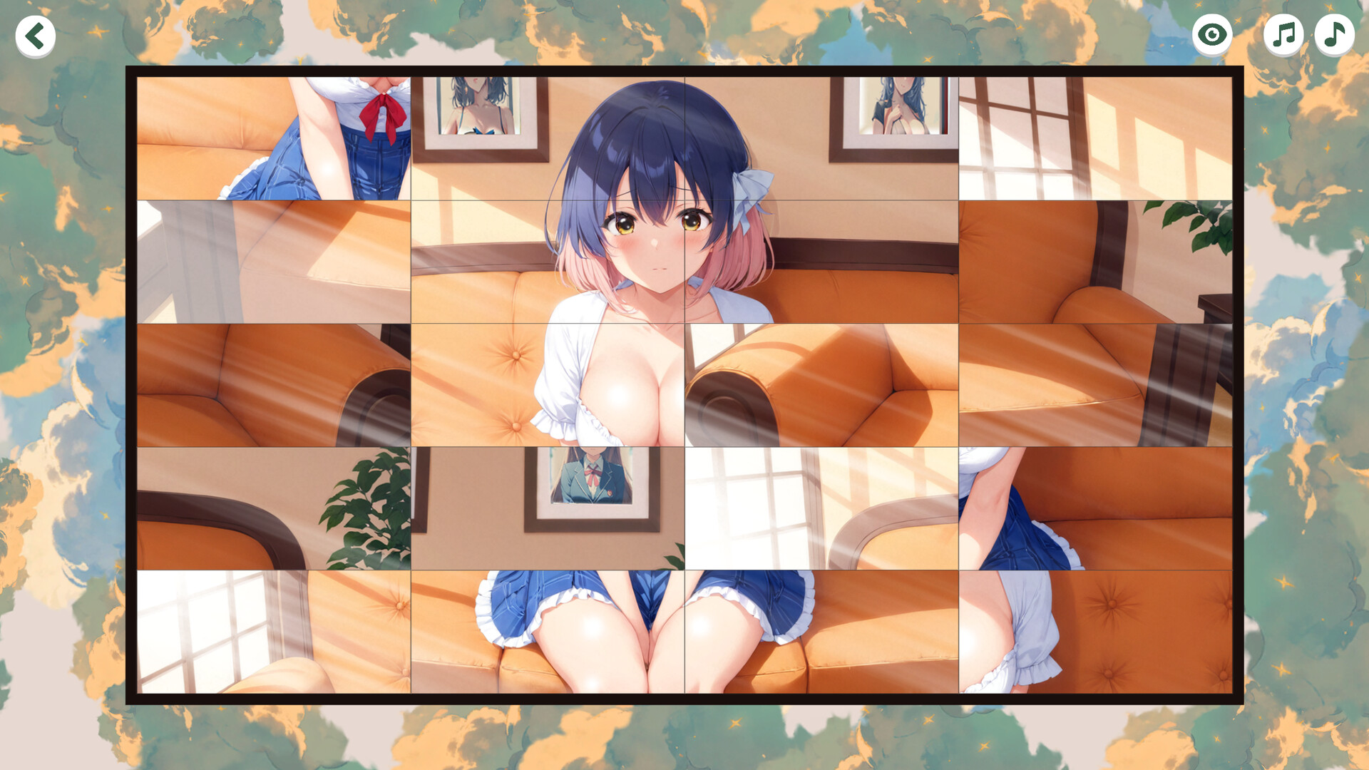 Sexy Girls Posing Puzzle PC gameplay screenshot 1 of 14