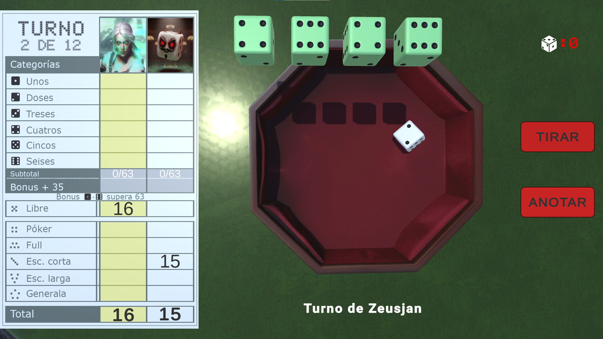 Generala screenshot #4