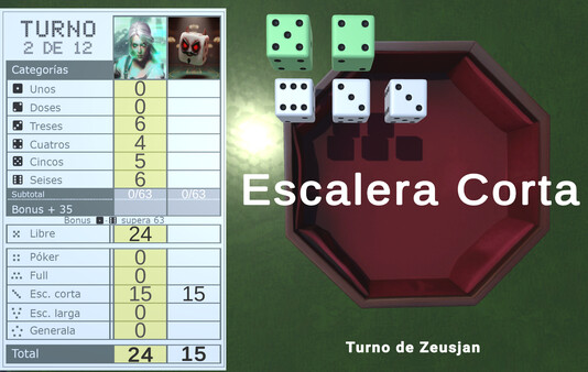 Generala game for Linux 1