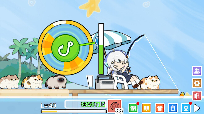 Cozy~Fishing Kitten screenshot #2