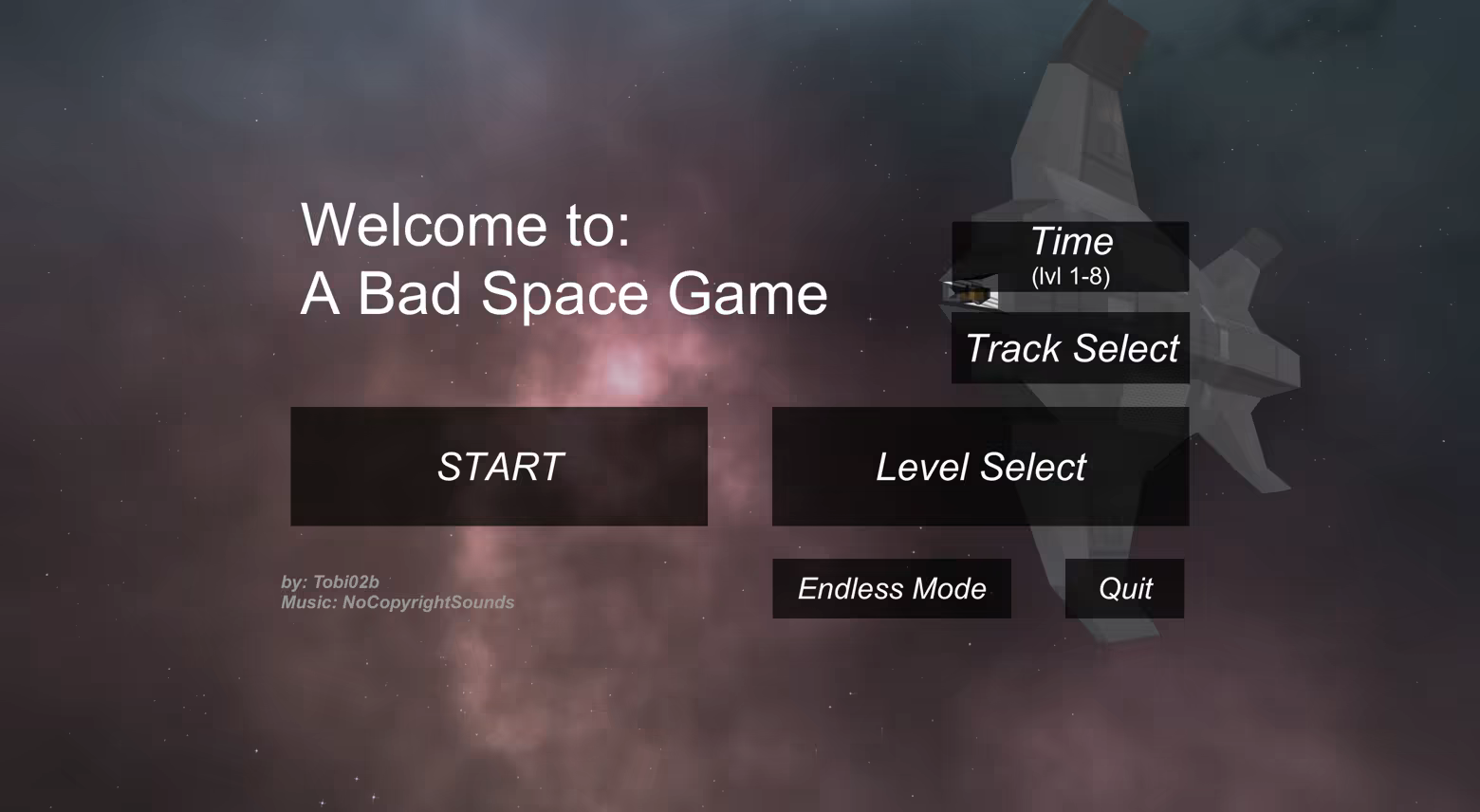 A Bad Space Game screenshot 1