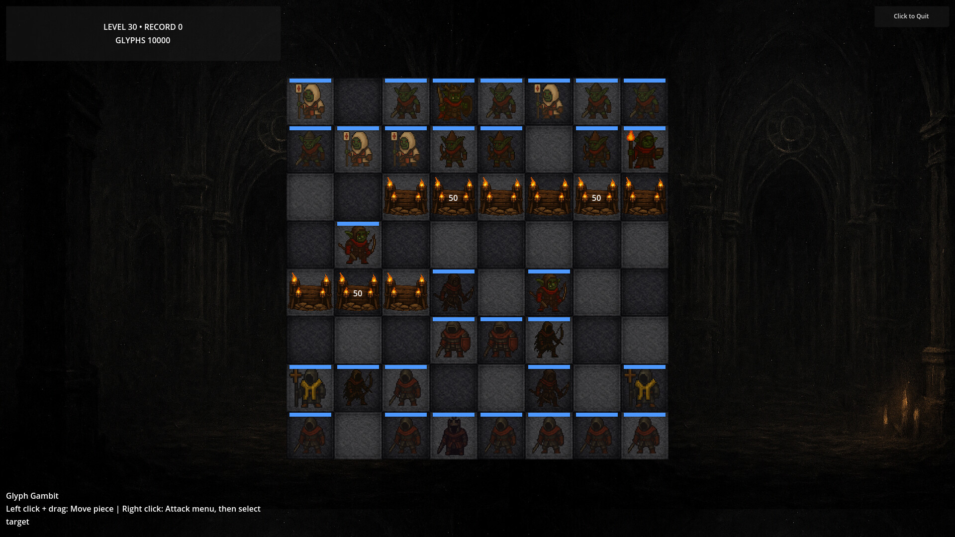 Glyph Gambit screenshot #1