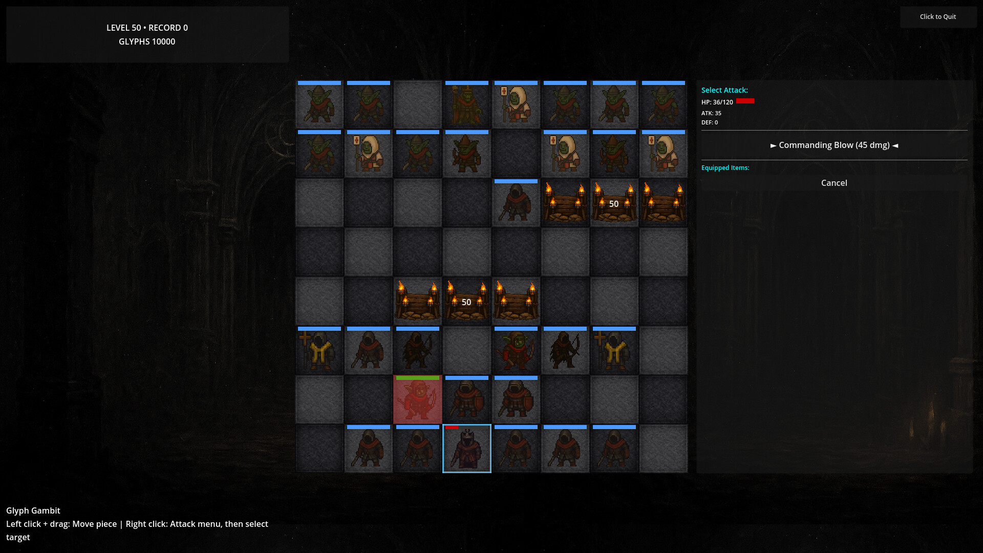 Glyph Gambit screenshot #2