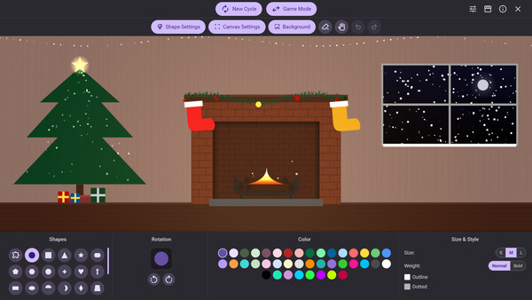 Shapeweaver - Holiday Festive Background Pack screenshot 4