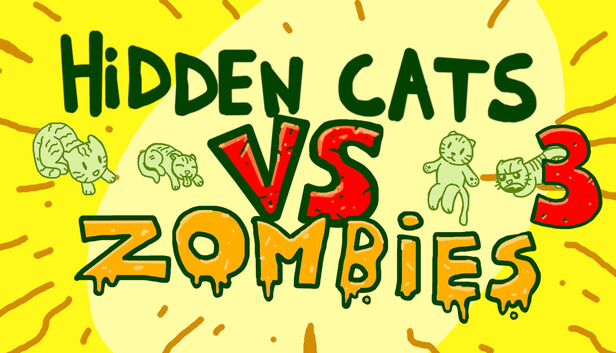 Hidden Cats vs Zombies 3
