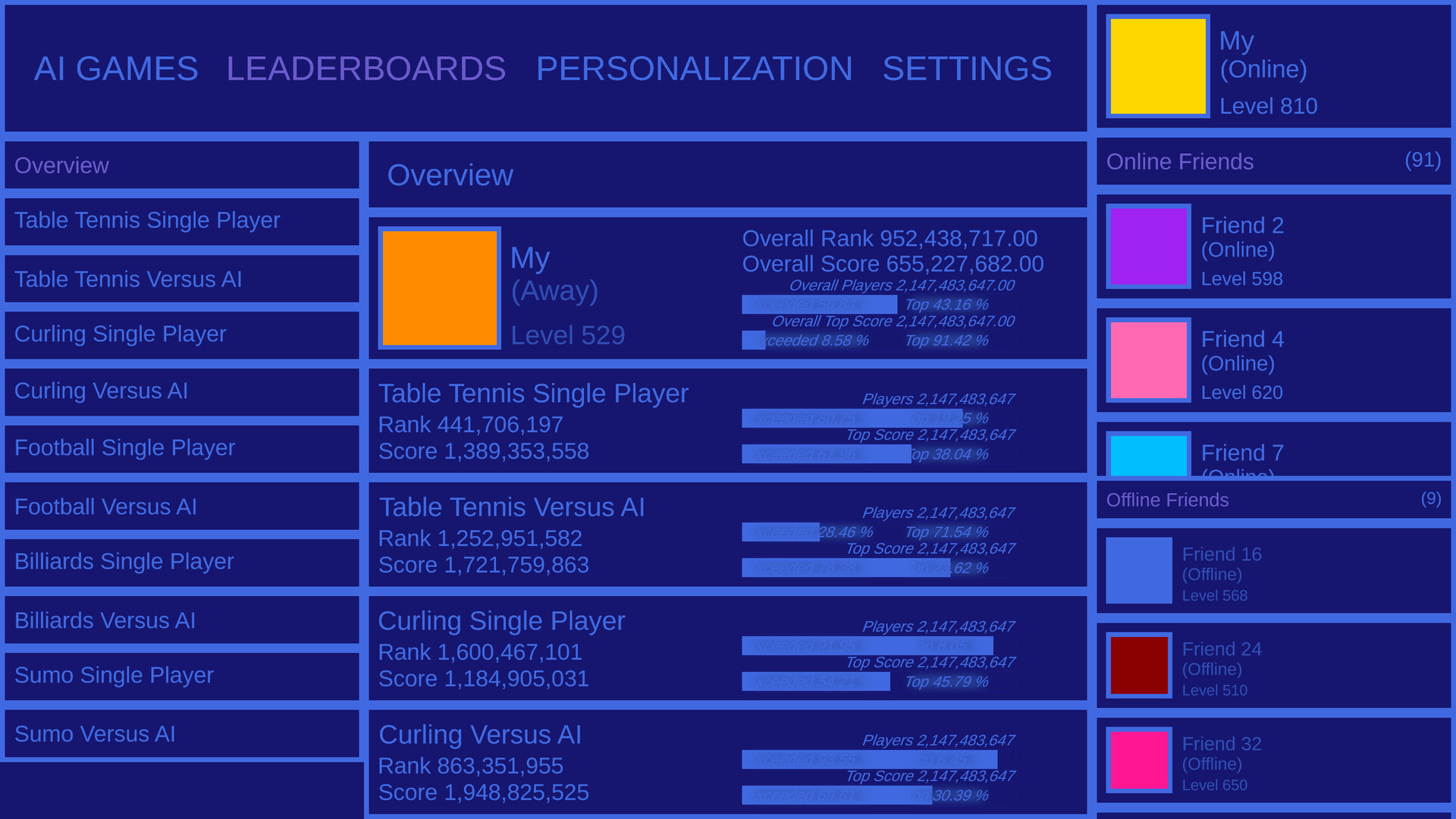 AI Games screenshot #4