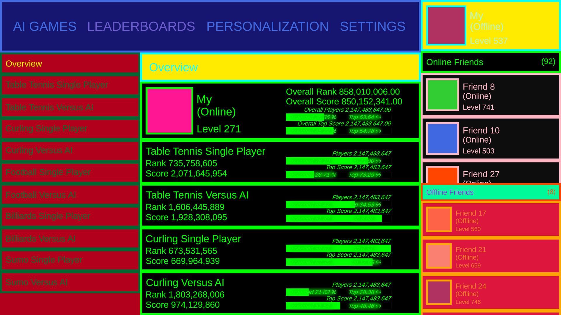 AI Games screenshot #11
