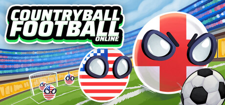 Steam cover for Countryball Football Online.