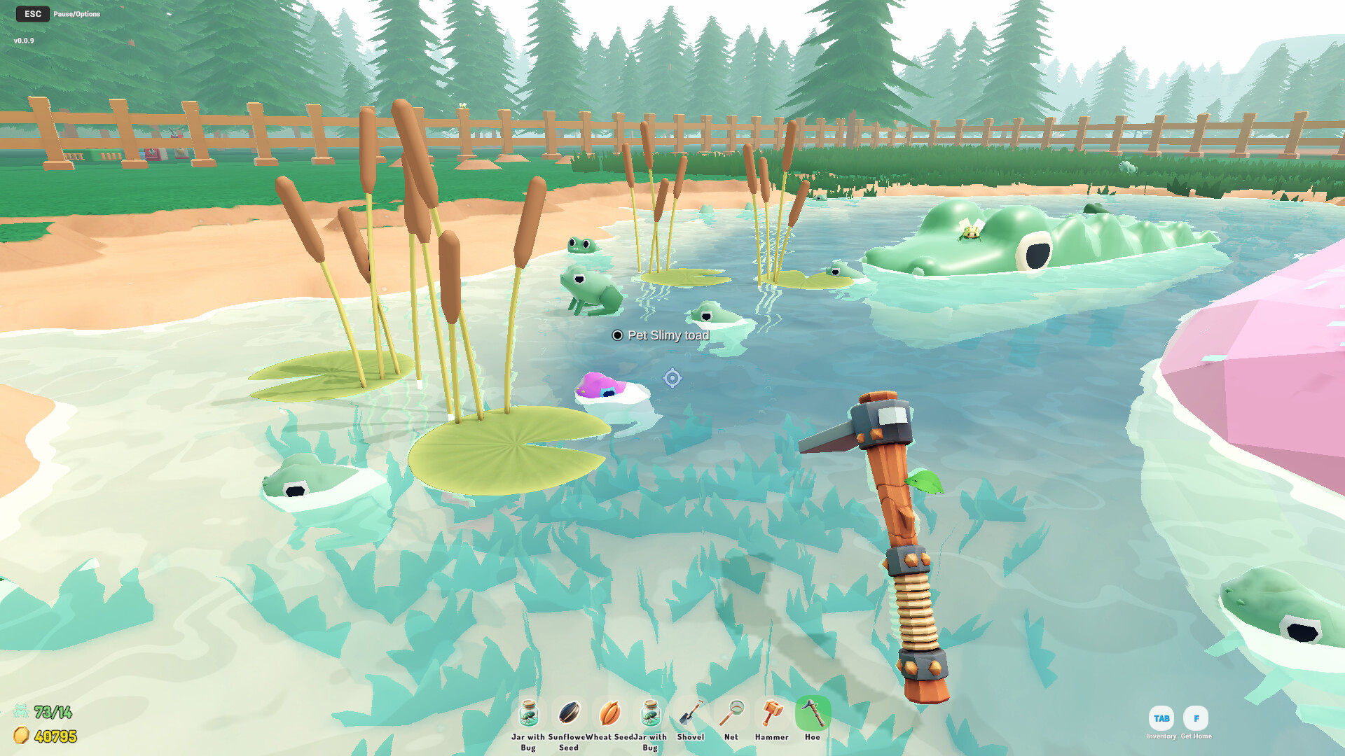 Mini Pond Farm: Frogs & Lilypads screenshot 1