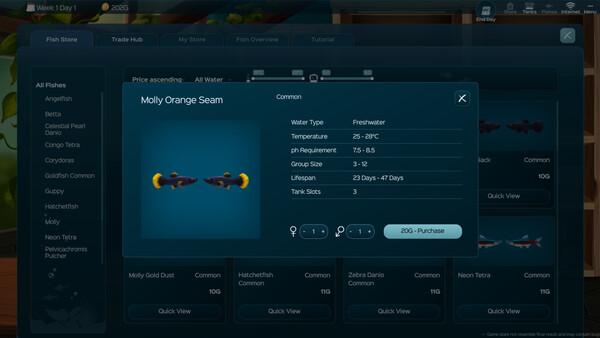 Screenshot 4 of The Fish Corner - final gameplay screenshot