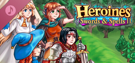 Heroines of Swords & Spells 2. Supporter pack - OST & Arts banner image