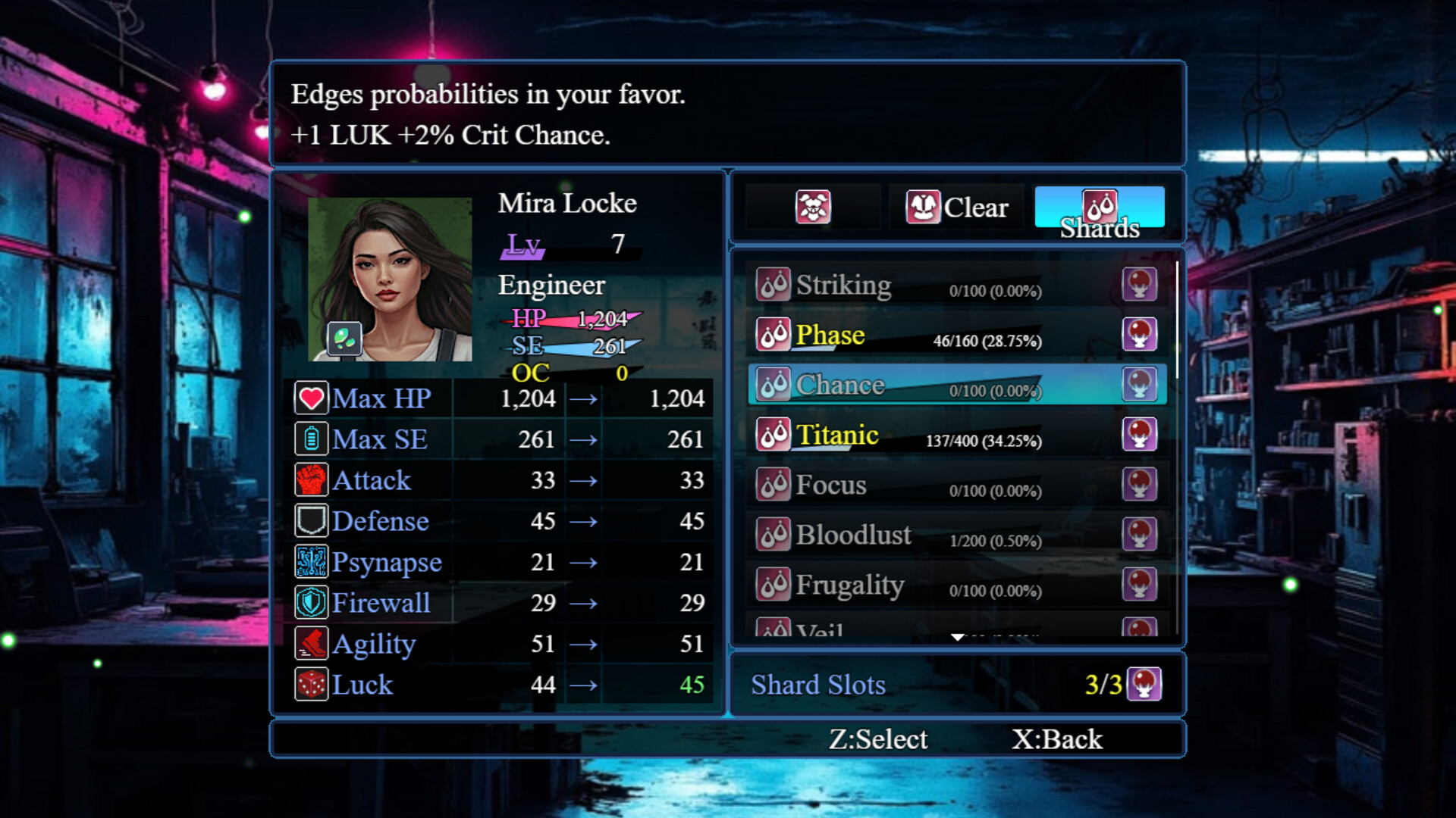 Vel Seraph: Seed One screenshot #2