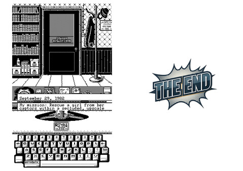 Encounter: A 8-Bit Noir Adventure... - DIY Physical Edition screenshot 3